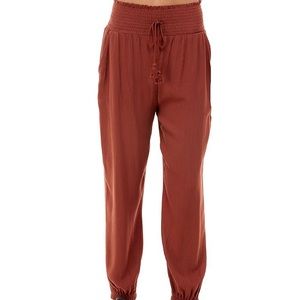 Loose burnt orange pants